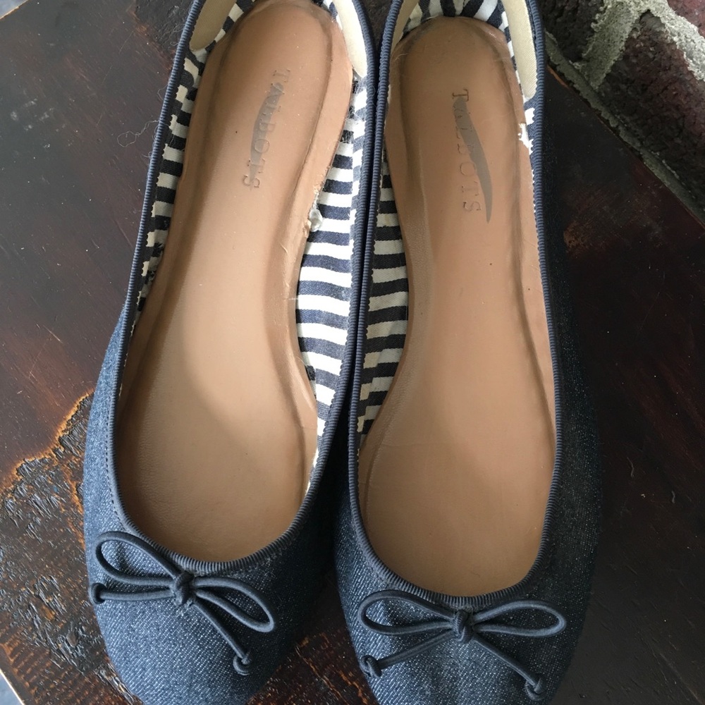 Denim Ballet Flats